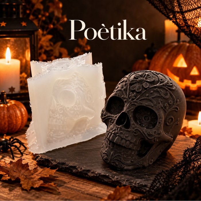 Stampo in silicone di Halloween: teschio