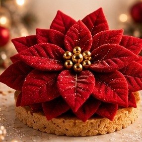 Stampo in silicone di Natale: Stella di Natale